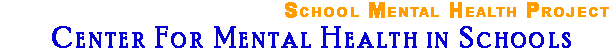 School Mental Health Project